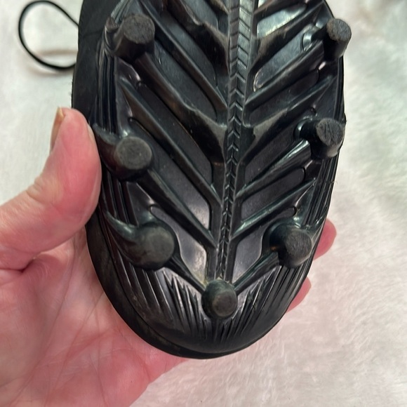 Under Armour Men’s UA Nitro Compfit MICR Silver Black Football Cleats Size 10 - Picture 6 of 13